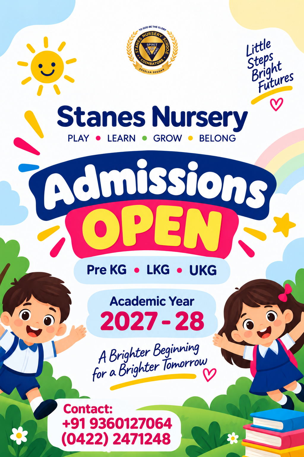 Admissions Open